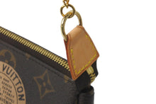 画像をギャラリービューアに読み込む, 極美品 LOUIS VUITTON ルイヴィトン ポーチ M60153 ミニ ポシェット アクセソワール T&amp;B ブラウン ゴールド金具 中古 59315