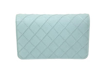 Load image into Gallery viewer, 極美品 CHANEL シャネル ショルダーバッグ ワイルドステッチ チェーン ウォレット 29番台 ブルー系 レザー シルバー金具 中古 59321