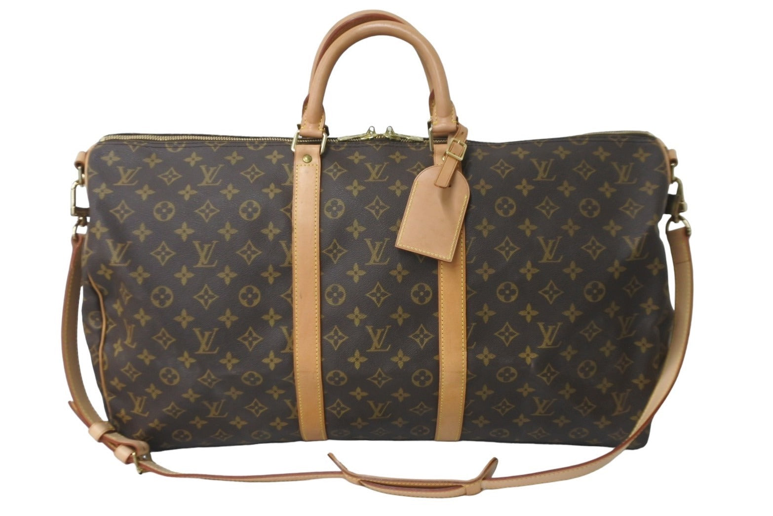 LOUIS VUITTON ルイヴィトン モノグラム キーポルバンドリエール55 ボストンバッグ ブラウン M41414 旅行バッグ 良品 中古  59335 – Casanova Vintage