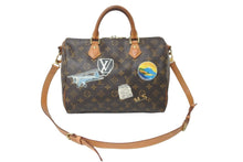 画像をギャラリービューアに読み込む, LOUIS VUITTON ルイヴィトン ハンドバッグ M40391 スピーディバンドリエール30 モノグラム イニシャル入り 良品 中古 59338