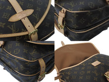 画像をギャラリービューアに読み込む, LOUIS VUITTON ルイヴィトン モノグラム ソミュールMM ショルダーバッグ ブラウン 斜め掛け ロゴ M40710 美品 中古 59350