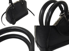 画像をギャラリービューアに読み込む, LOUIS VUITTON ルイヴィトン ハンドバッグ アルマ BB エピレザー M40862 ICチップ ノワール 良品 中古 59373