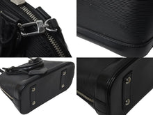 画像をギャラリービューアに読み込む, LOUIS VUITTON ルイヴィトン ハンドバッグ アルマ BB エピレザー M40862 ICチップ ノワール 良品 中古 59373
