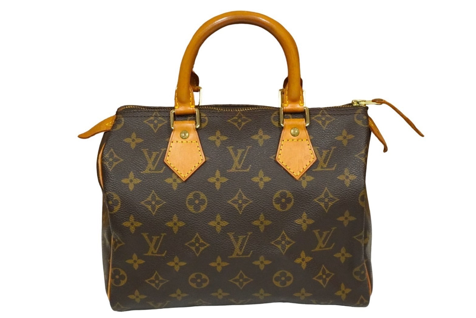 LOUIS VUITTON ルイヴィトン ハンドバッグ スピーディ25 モノグラム M41109 ブラウン 中古 59374 – Casanova  Vintage