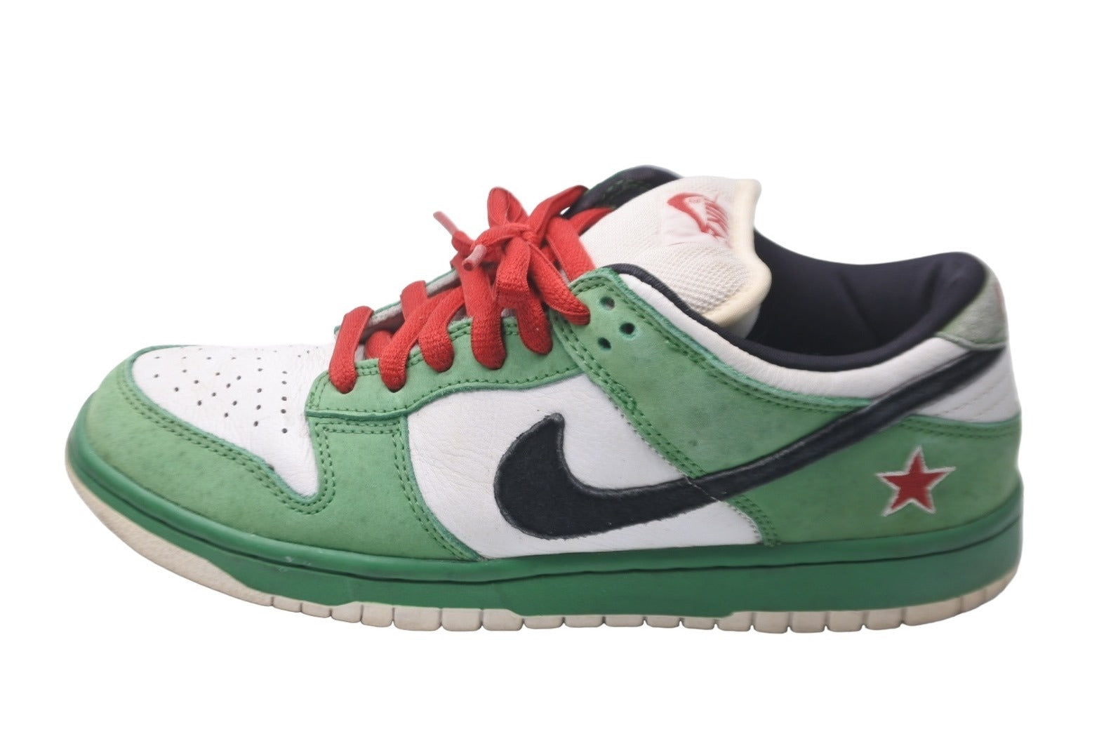 NIKE ナイキ スニーカー DUNK LOW PRO SB HEINEKEN ダンク ロー プロ エスビー ハイネケン クラシック グリーン 良品  中古 59383 – Casanova Vintage