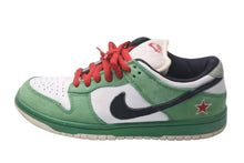 画像をギャラリービューアに読み込む, NIKE ナイキ スニーカー DUNK LOW PRO SB HEINEKEN ダンク ロー プロ エスビー ハイネケン クラシック グリーン 良品 中古 59383
