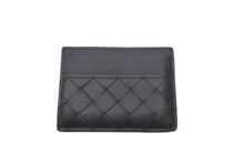 Load image into Gallery viewer, BOTTEGAVENETA ボッテガヴェネタ カードケース イントレチャート ダークグリーン レザー 良品 中古 59396