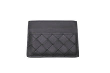 Load image into Gallery viewer, BOTTEGAVENETA ボッテガヴェネタ カードケース イントレチャート ダークグリーン レザー 良品 中古 59396