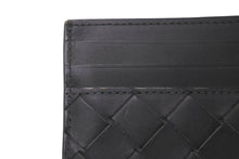 Load image into Gallery viewer, BOTTEGAVENETA ボッテガヴェネタ カードケース イントレチャート ダークグリーン レザー 良品 中古 59396