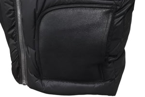 Rick Owens リックオウエンス ダウンベスト ナイロン ムートン ブラック サイズ52 RU02B2740-NZLSH2 美品 中古 59400