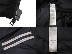 Rick Owens リックオウエンス ダウンベスト ナイロン ムートン ブラック サイズ52 RU02B2740-NZLSH2 美品 中古 59400