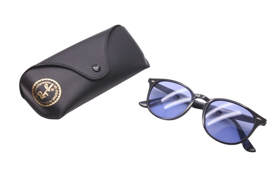 Ray-Ban レイバン サングラス 53□20 150 2N プラスチック ブラック ブルー RB4259F 601/80 美品 中古 59435  – Casanova Vintage