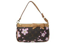 Load image into Gallery viewer, 極美品 LOUIS VUITTON ルイ ヴィトン 村上隆 ポシェットアクセソワール M92006 モノグラムチェリーブロッサム 中古 59436