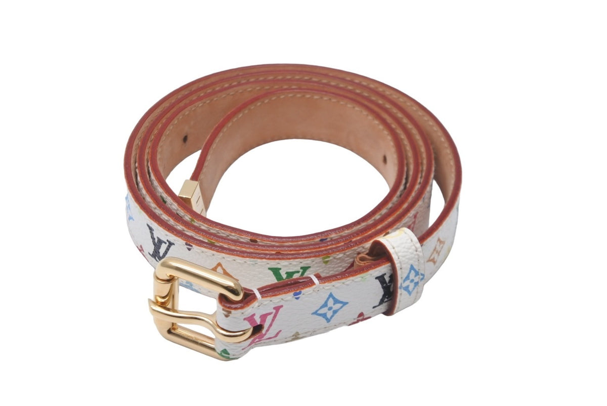 LOUIS VUITTON ルイヴィトン ベルト サンチュール キャレ モノグラム