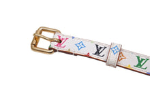 Load image into Gallery viewer, LOUIS VUITTON ルイヴィトン ベルト サンチュール キャレ モノグラム M9272U マルチカラー 90 美品 中古 59441