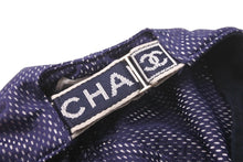 画像をギャラリービューアに読み込む, CHANEL シャネル スポーツライン キャップ スポーツキャップ メッシュ ココマーク ネイビー 美品 中古 59450