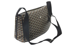 画像をギャラリービューアに読み込む, 極美品 GOYARD ゴヤール ショルダーバッグ カペシアンMM CAPETIMMLTY01CG01P ブラック シルバー金具 中古 59454