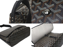 画像をギャラリービューアに読み込む, 極美品 GOYARD ゴヤール ショルダーバッグ カペシアンMM CAPETIMMLTY01CG01P ブラック シルバー金具 中古 59454