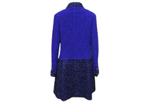 画像をギャラリービューアに読み込む, 極美品 CHANEL シャネル ジャケット 2022-2023AW ロングツイードジャケット ブルー サイズ34 P73179V64585 中古 59467