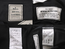 画像をギャラリービューアに読み込む, 新品未使用 Maison MIHARA YASUHIRO メゾン ミハラヤスヒロ トラックジャケット ブラック サイズ48 A12JK591 中古 59492