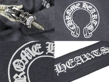 Load image into Gallery viewer, CHROME HEARTS クロムハーツ ジップアップ パーカー ダガージップ プリント サイズL グレー ホワイト 良品 中古 59504