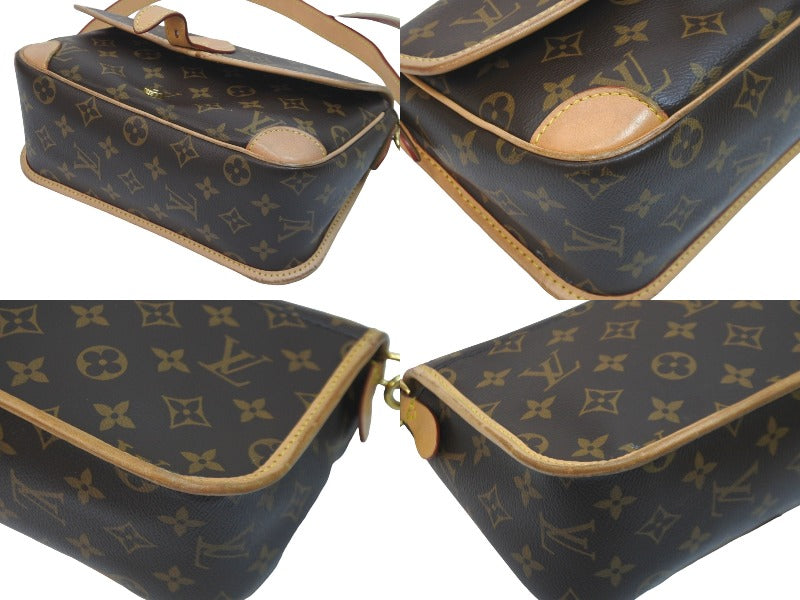 LOUIS VUITTON ルイ ヴィトン ショルダーバッグ ジャカードストラップ M46049 ディアヌ NM PM ブラウン フューシャ 良品  中古 59514 – Casanova Vintage