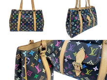 画像をギャラリービューアに読み込む, LOUIS VUITTON ルイヴィトン トートバッグ オーレリアMM M40095 モノグラムマルチカラー ブラック 美品 中古 59523