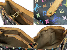 画像をギャラリービューアに読み込む, LOUIS VUITTON ルイヴィトン トートバッグ オーレリアMM M40095 モノグラムマルチカラー ブラック 美品 中古 59523