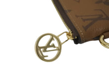 画像をギャラリービューアに読み込む, 極美品 LOUIS VUITTON ルイヴィトン モノグラム リバース ポシェットトリオ ポーチ 一部分 M68756 ブラウン ロゴ 中古 59526
