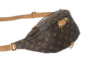 LOUIS VUITTON ルイヴィトン ボディバッグ M43644 バムバッグ ブラウン モノグラムキャンバス 美品 中古 59535