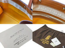 画像をギャラリービューアに読み込む, GOYARD ゴヤール ハンドバッグ 廃盤 ジャージーPM ヘリンボーン柄 ブラック ブラウン シルバー金具 美品 中古 59536