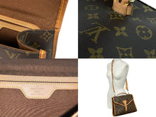 画像をギャラリービューアに読み込む, LOUIS VUITTON ルイヴィトン ショルダーバッグ 2WAY M51122 ベルエア ブラウン モノグラム 美品 中古 59538