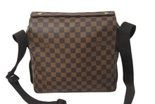 画像をギャラリービューアに読み込む, LOUIS VUITTON ルイヴィトン ショルダーバッグ N45255 ナヴィグリオ ブラウン ダミエキャンバス 美品 中古 59539