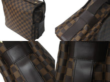 画像をギャラリービューアに読み込む, LOUIS VUITTON ルイヴィトン ショルダーバッグ N45255 ナヴィグリオ ブラウン ダミエキャンバス 美品 中古 59539