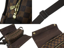 画像をギャラリービューアに読み込む, LOUIS VUITTON ルイヴィトン ショルダーバッグ N45255 ナヴィグリオ ブラウン ダミエキャンバス 美品 中古 59539