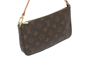 極美品 LOUIS VUITTON ルイヴィトン アクセサリーポーチ ポシェットアクセソワール M51980 モノグラム 中古 59548