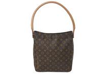 Load image into Gallery viewer, LOUIS VUITTON ルイヴィトン ショルダーバッグ ワンショルダー ルーピングGM M51145 モノグラム ブラウン 美品 中古 59554