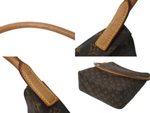 Load image into Gallery viewer, LOUIS VUITTON ルイヴィトン ショルダーバッグ ワンショルダー ルーピングGM M51145 モノグラム ブラウン 美品 中古 59554