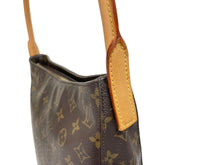 画像をギャラリービューアに読み込む, LOUIS VUITTON ルイヴィトン ショルダーバッグ ワンショルダー ルーピングGM M51145 モノグラム ブラウン 美品 中古 59555