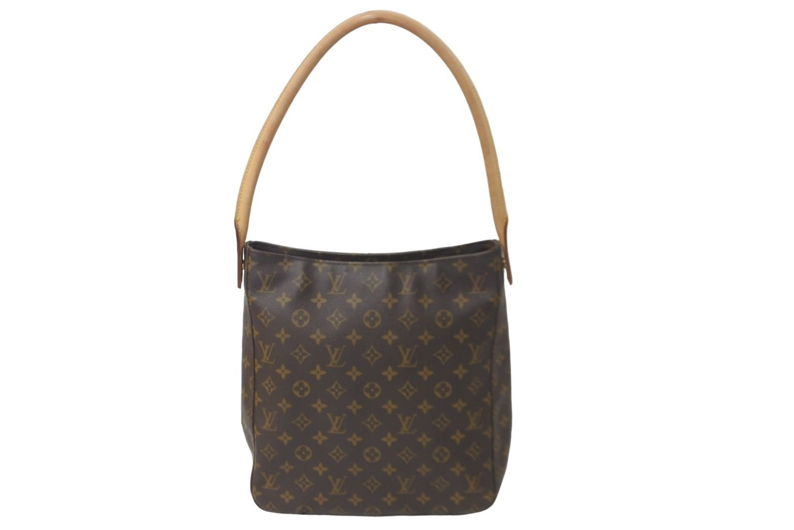 LOUIS VUITTON ルイヴィトン ショルダーバッグ ワンショルダー ルーピングGM M51145 モノグラム ブラウン 美品 中古 59556  – Casanova Vintage