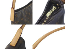 画像をギャラリービューアに読み込む, LOUIS VUITTON ルイヴィトン ショルダーバッグ ワンショルダー ルーピングGM M51145 モノグラム ブラウン 美品 中古 59556