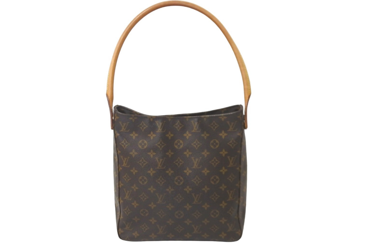 LOUIS VUITTON ルイヴィトン ショルダーバッグ ワンショルダー ルーピングGM M51145 モノグラム ブラウン 美品 中古 59563  – Casanova Vintage