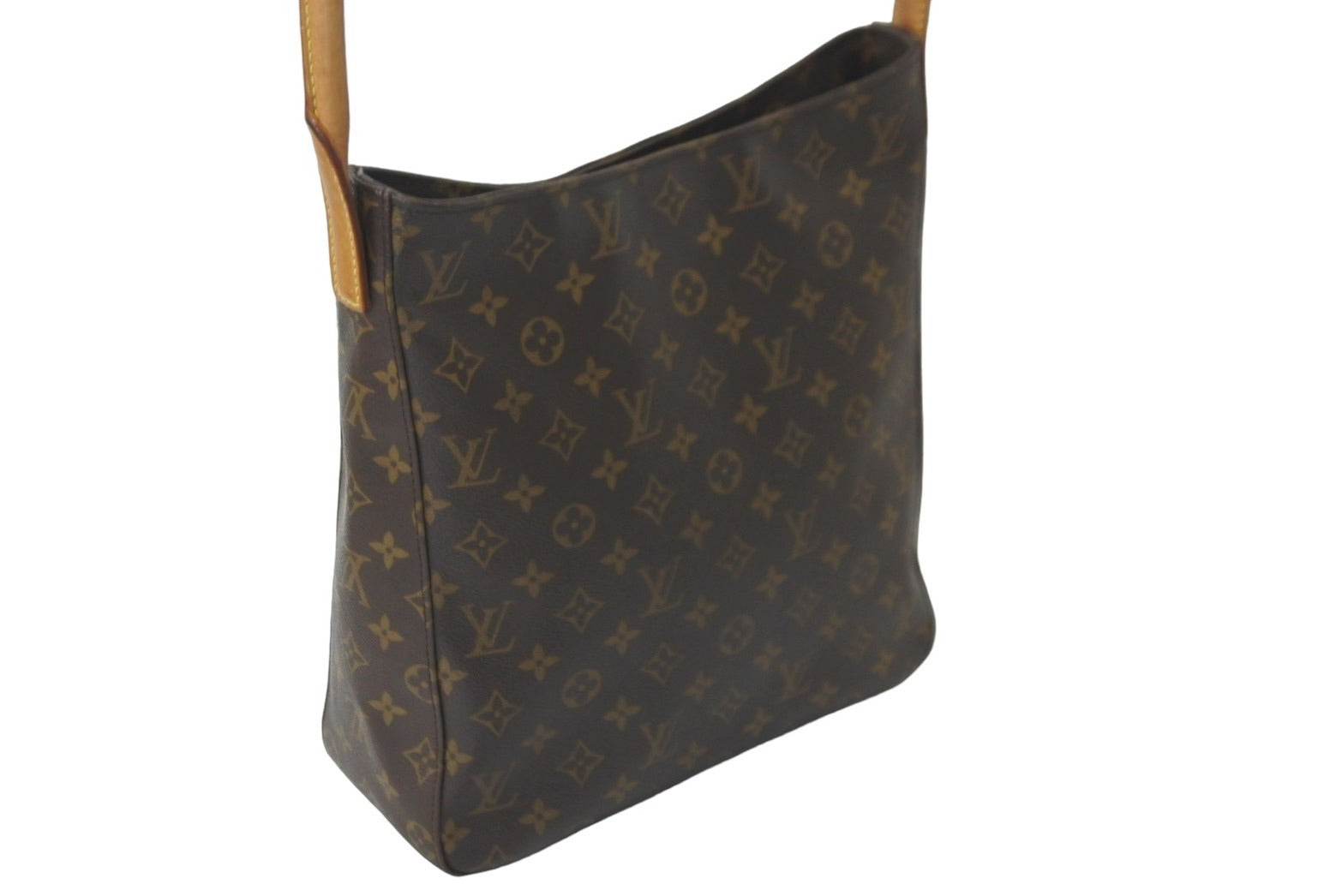 LOUIS VUITTON ルイヴィトン ショルダーバッグ ワンショルダー ルーピングGM M51145 モノグラム ブラウン 美品 中古 59563  – Casanova Vintage