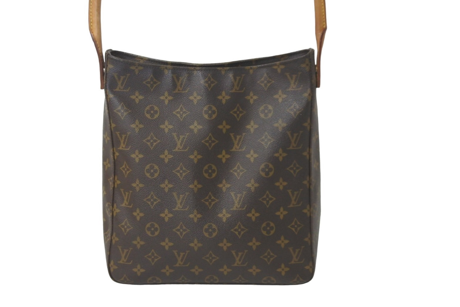 LOUIS VUITTON ルイヴィトン ショルダーバッグ ワンショルダー ルーピングGM M51145 モノグラム ブラウン 美品 中古 59563  – Casanova Vintage