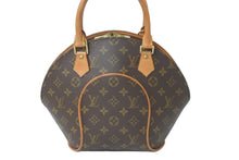 画像をギャラリービューアに読み込む, LOUIS VUITTON ルイヴィトン モノグラム エリプスPM ハンドバッグ ブラウン 鞄 ロゴ PVC 手持ち M51127 美品 中古 59564