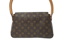 画像をギャラリービューアに読み込む, LOUIS VUITTON ルイヴィトン ショルダーバッグ ワンショルダー ミニルーピング M51147 ブラウン レディース 美品 中古 59565