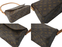 画像をギャラリービューアに読み込む, LOUIS VUITTON ルイヴィトン ショルダーバッグ ワンショルダー ミニルーピング M51147 ブラウン レディース 美品 中古 59565