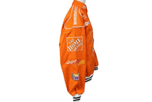 画像をギャラリービューアに読み込む, Jeff Hamilton ジェフ ハミルトン レーシングジャケット HOME DEPOT ホームデポット オレンジ コットン 美品 中古 59579