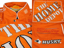 画像をギャラリービューアに読み込む, Jeff Hamilton ジェフ ハミルトン レーシングジャケット HOME DEPOT ホームデポット オレンジ コットン 美品 中古 59579