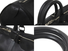 画像をギャラリービューアに読み込む, LOUIS VUITTON ルイヴィトン ボストンバッグ M59062 キーポル45 ブラック エピレザー 新型 美品 中古 59608
